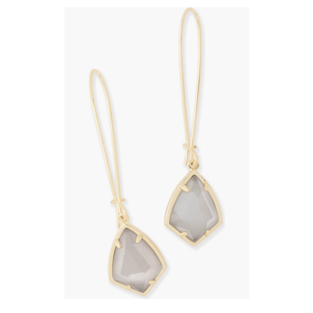 Kendra Scott Carrine Earrings

Elegant Gold and Gray Drop Earrings